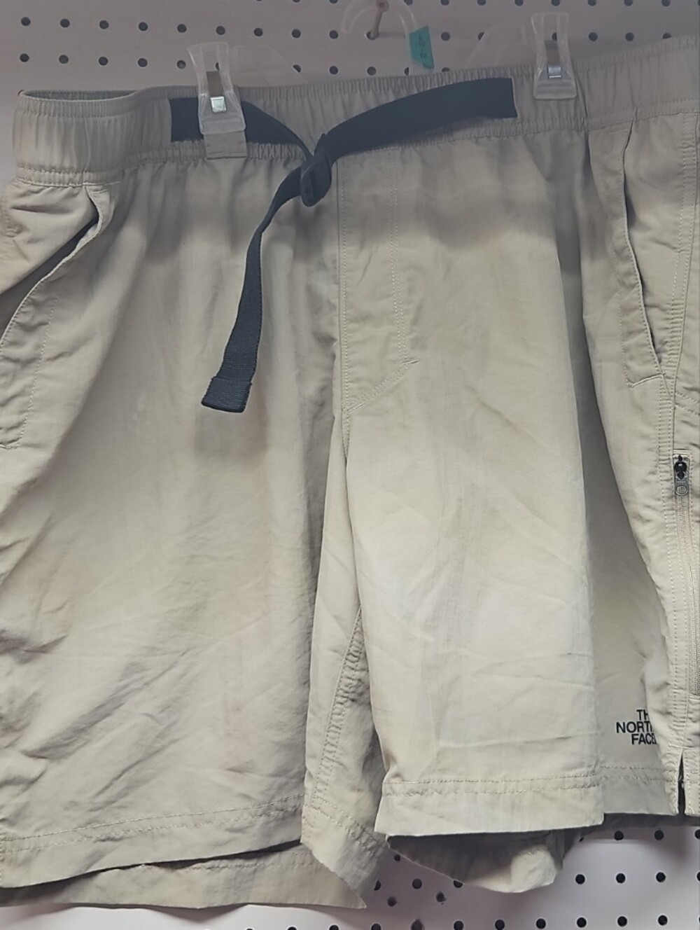 The North Face Flashdry  Shorts with Black Drawstring Belt Mens XL